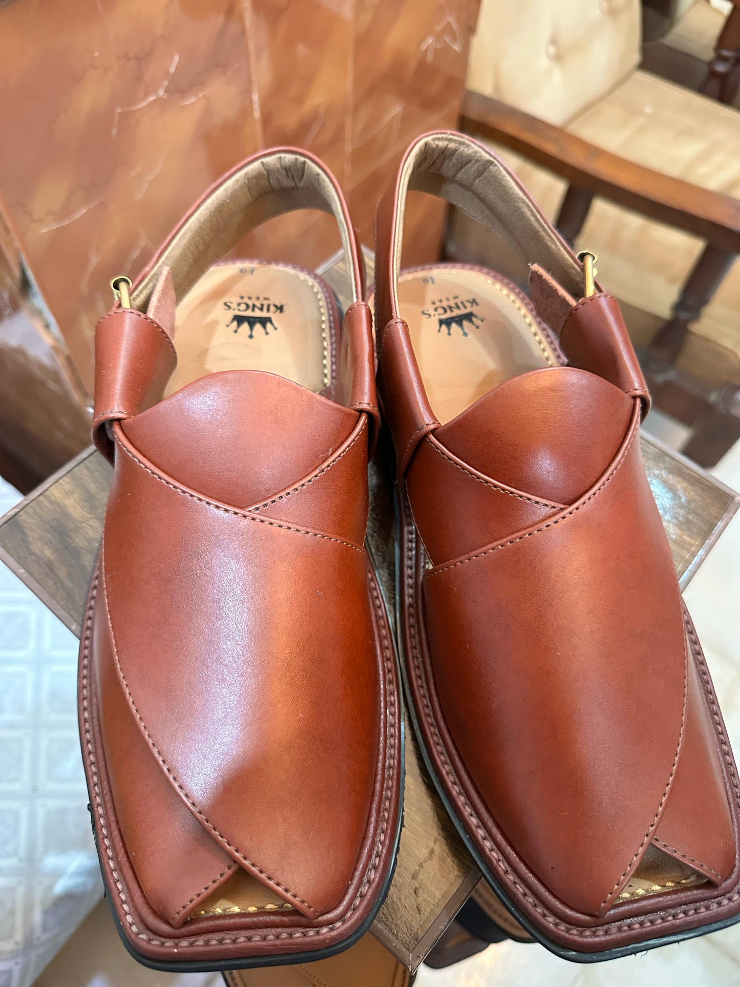 Smart Zalmi Mustard Peshawari Chappal