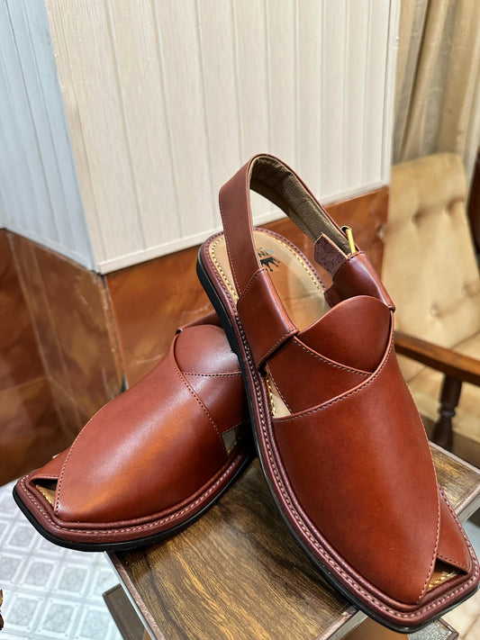 Smart Zalmi Mustard Peshawari Chappal